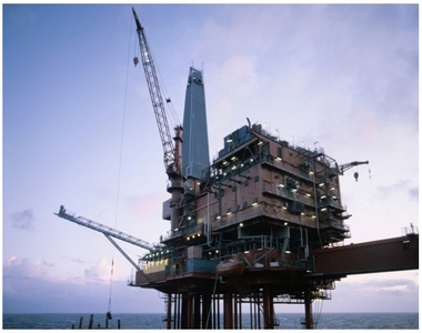 Offshore oil rig